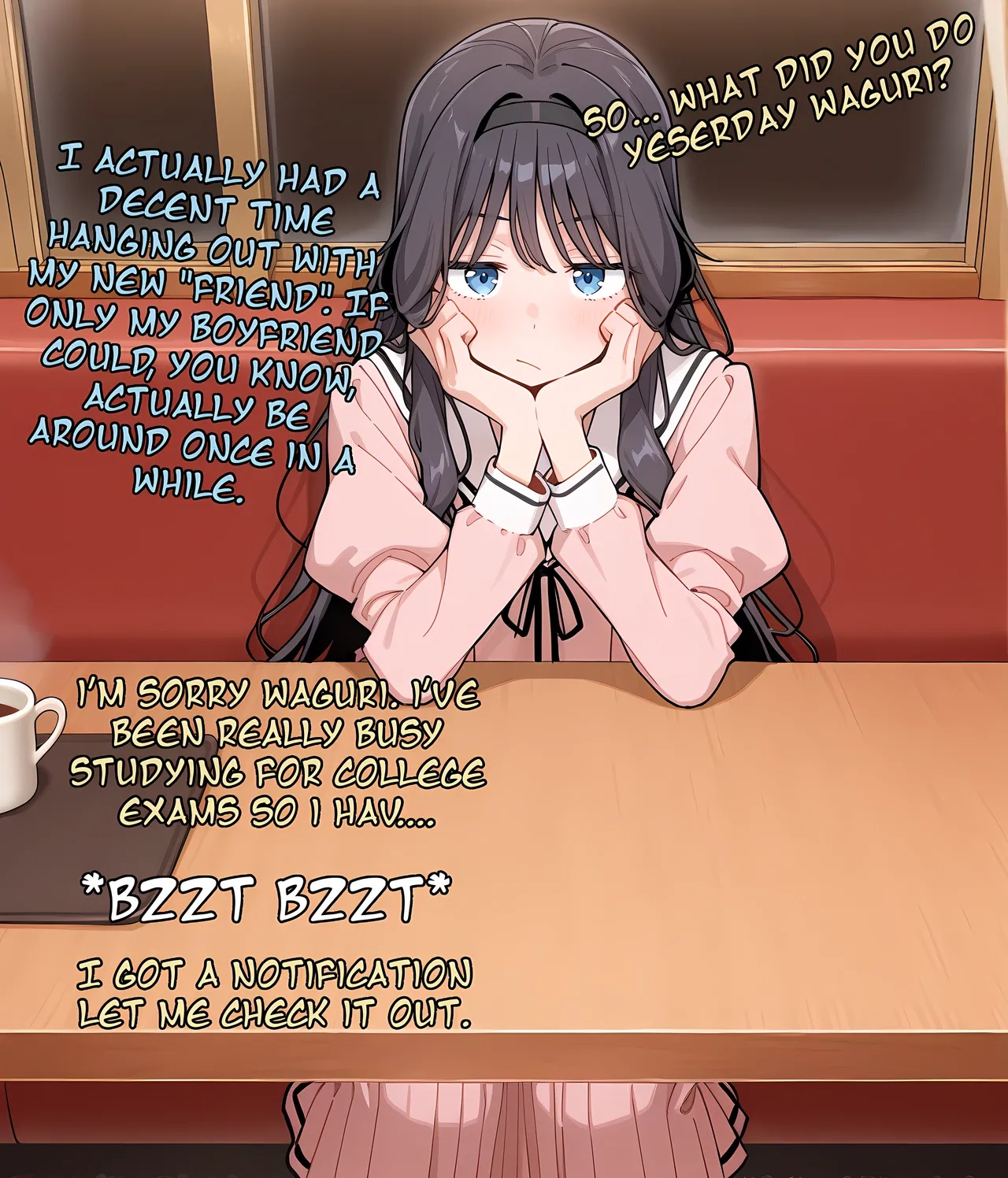 Waguri Reveals Her Secret Rintaro Porn Comics english 02