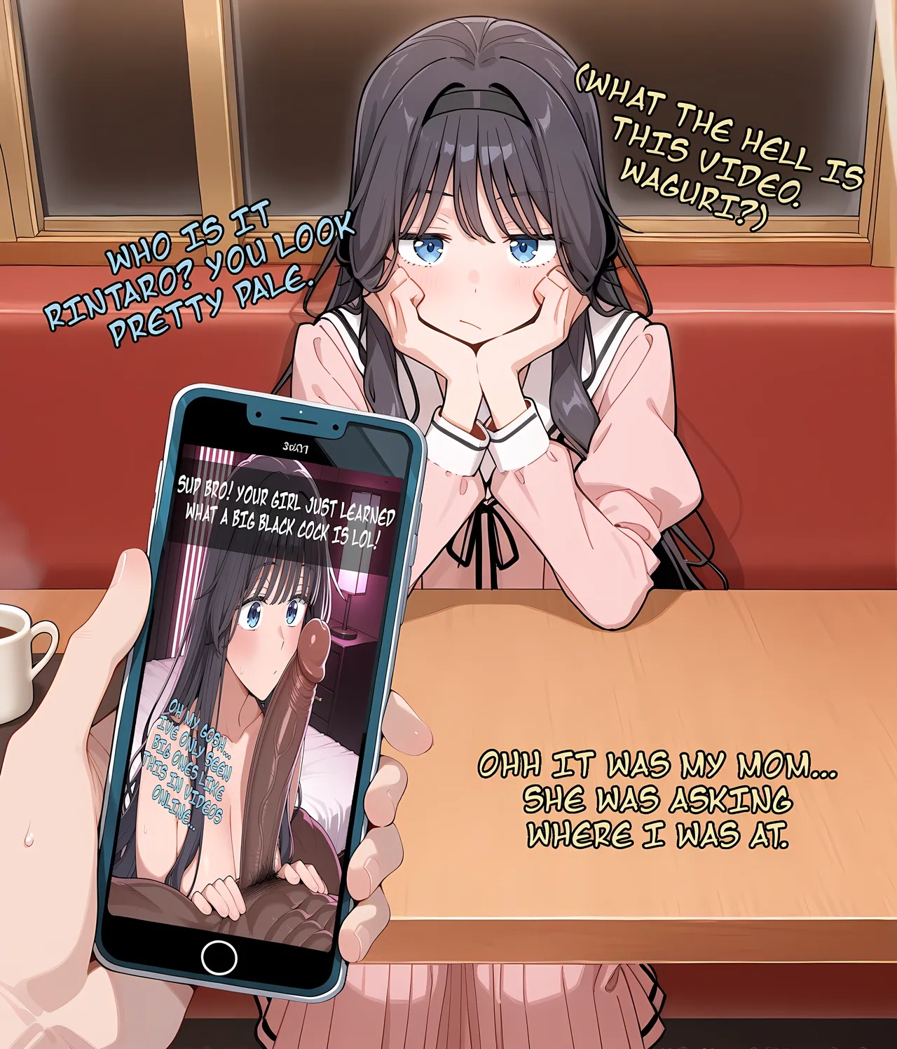 Waguri Reveals Her Secret Rintaro Porn Comics english 03