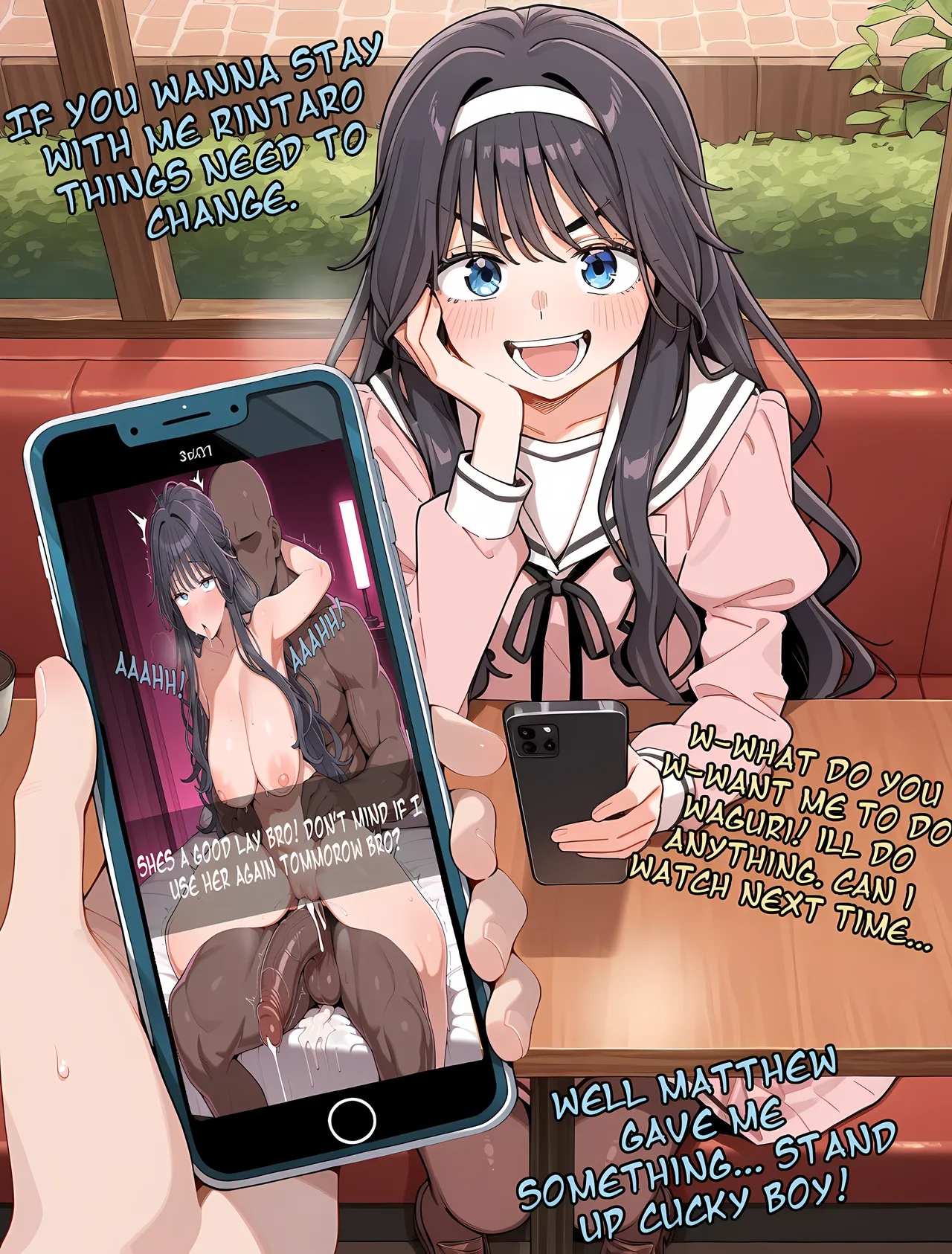 Waguri Reveals Her Secret Rintaro Porn Comics english 17