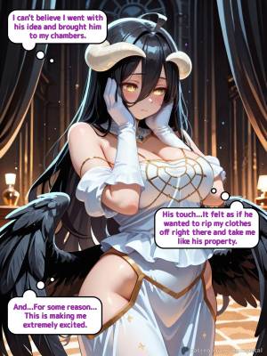 Wanna Make a Bet? Part 6: Albedo Porn Comics english 08