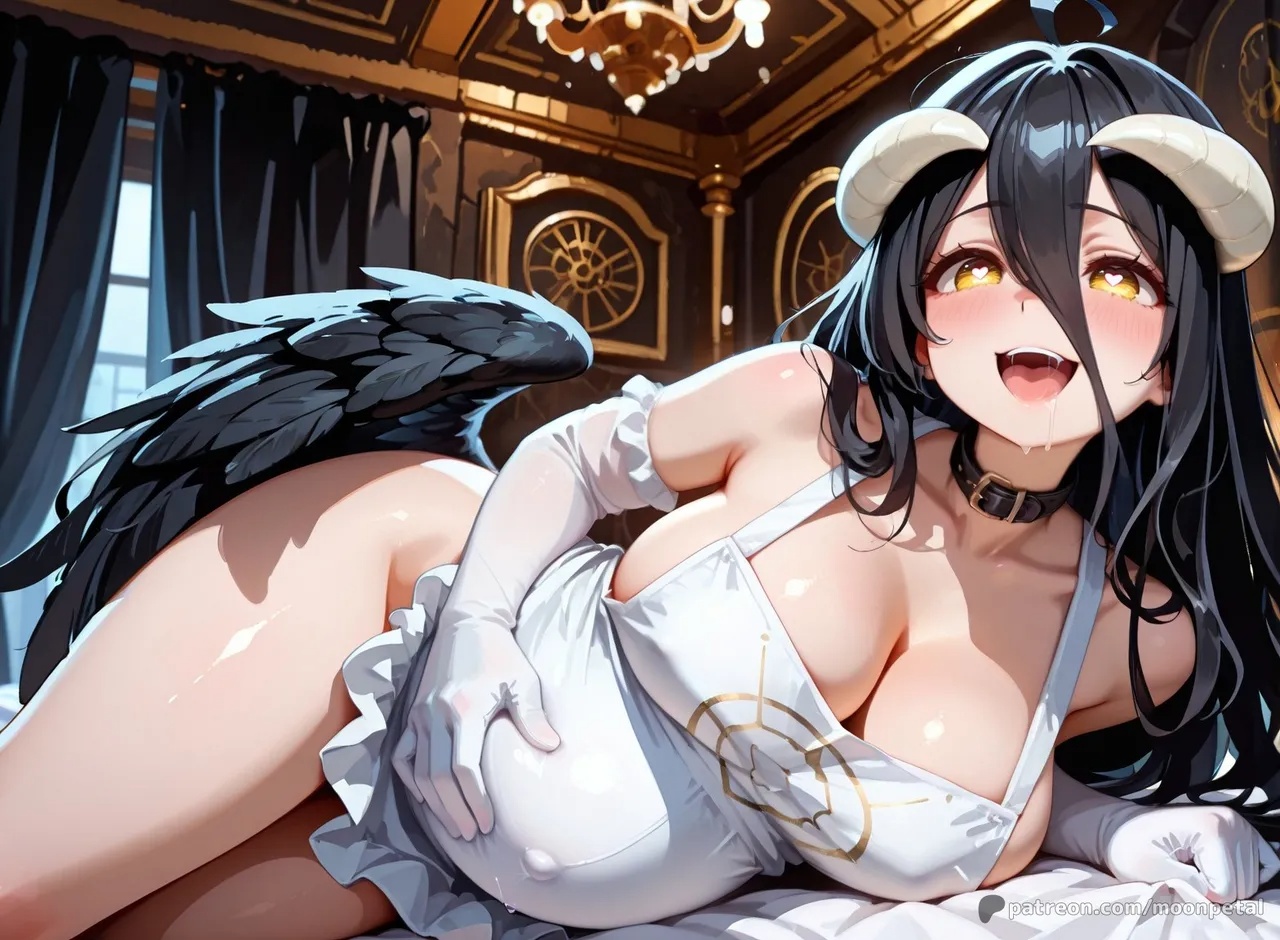 Wanna Make a Bet? Part 6: Albedo Porn Comics english 48