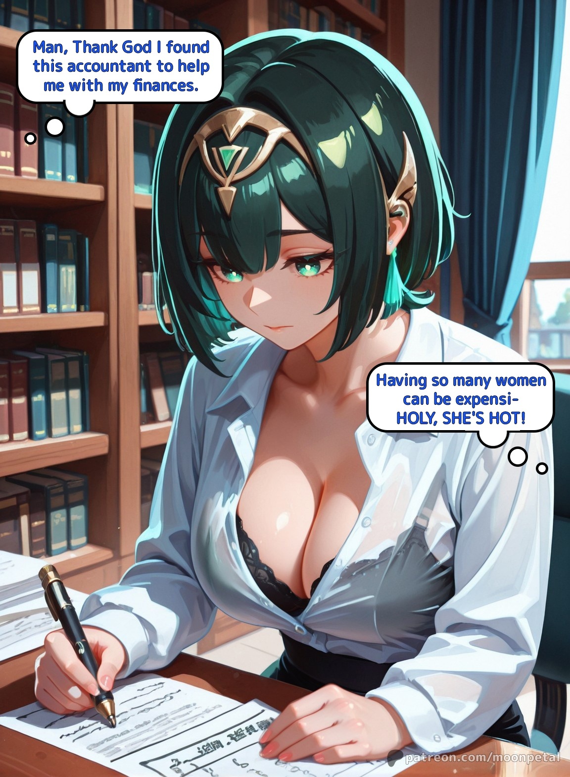 Wanna Make a Bet? Part 9: Nefer Porn Comics english 02