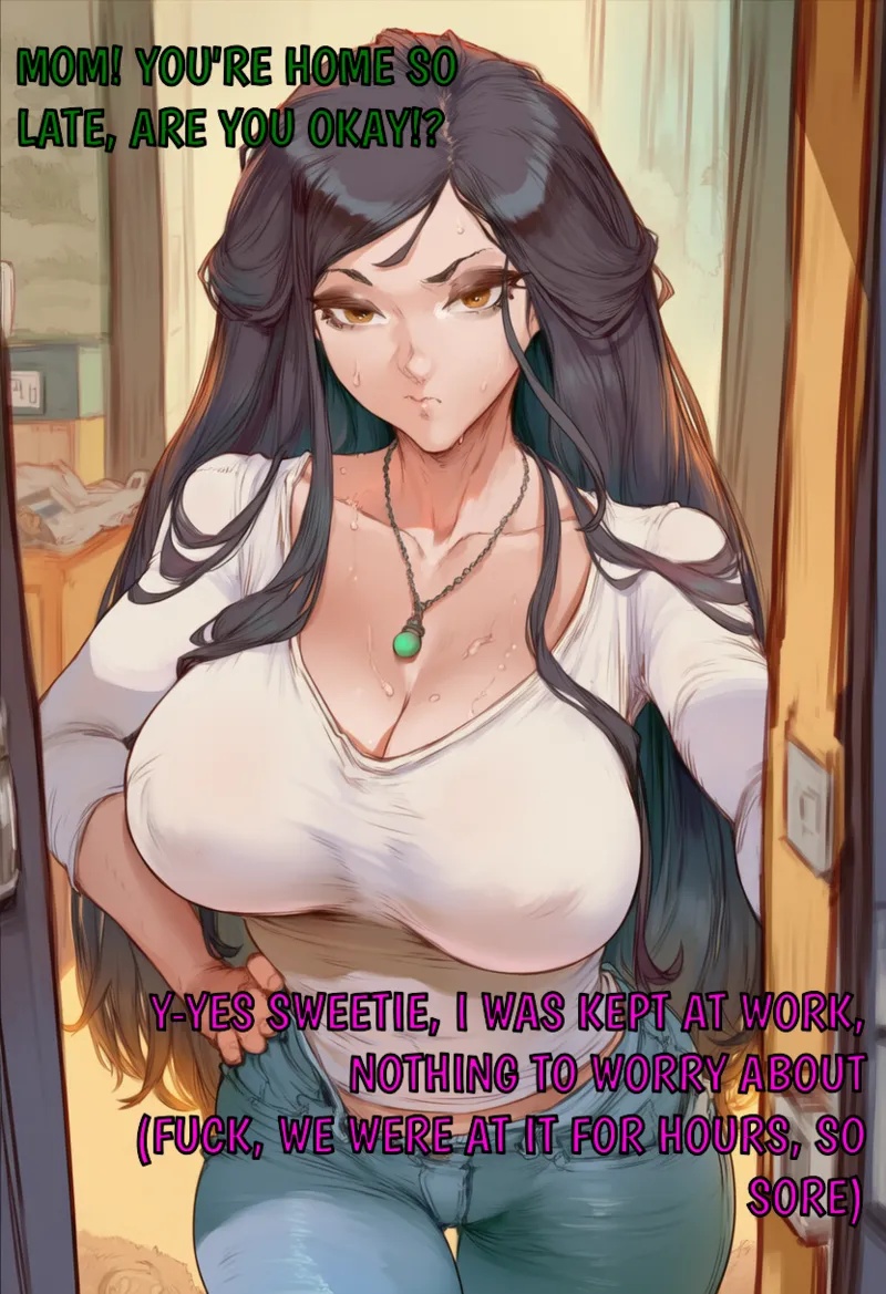 Welcome Home, Sweetie, How was School? Porn Comics english 08