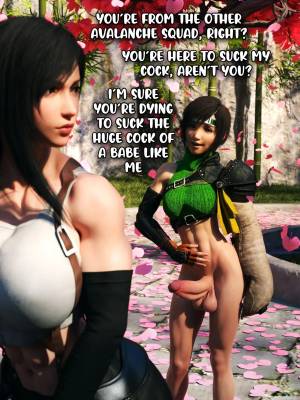 Yuffie, Tifa And Jessie