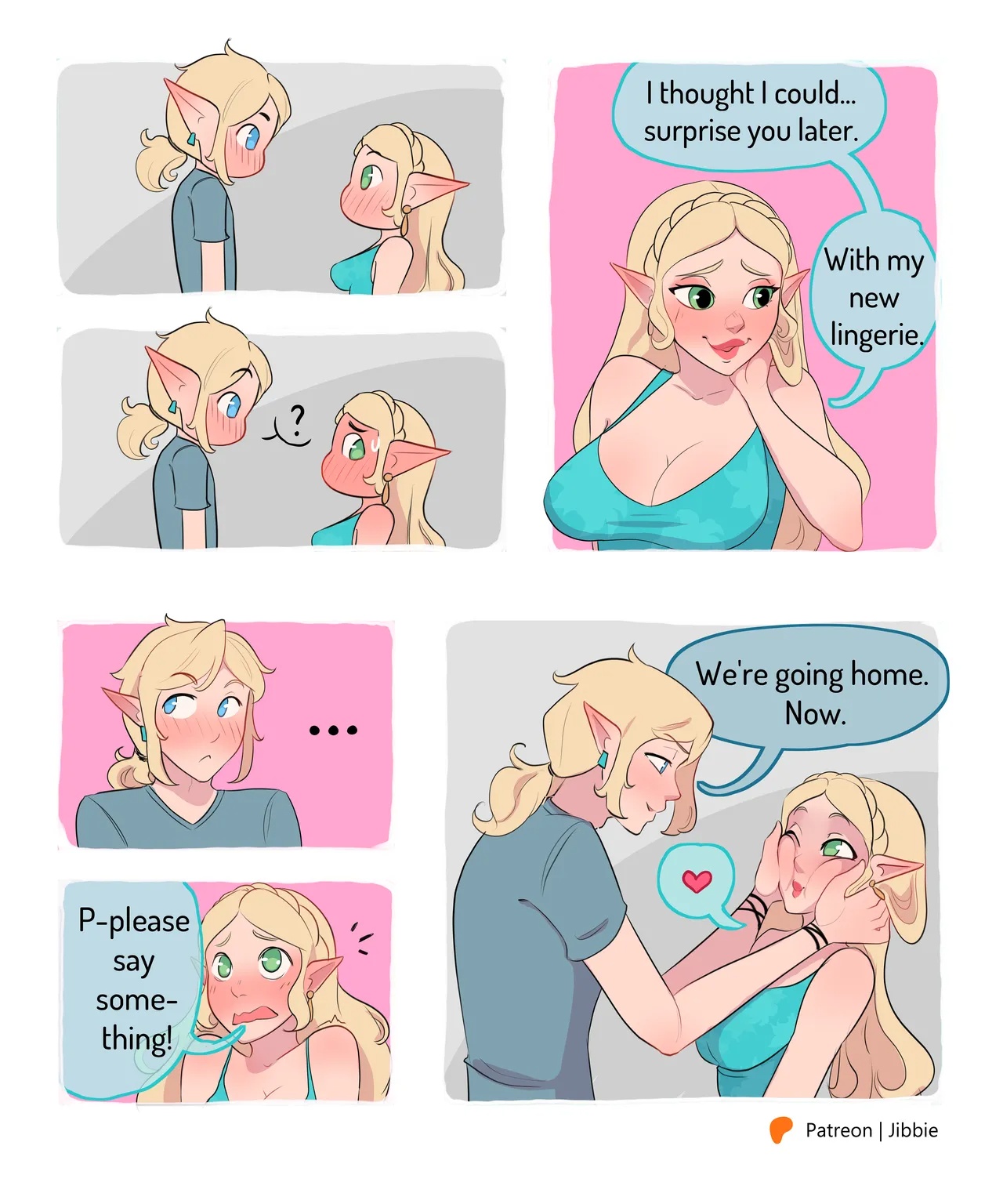 Zelda's Surprise Porn Comics english 03