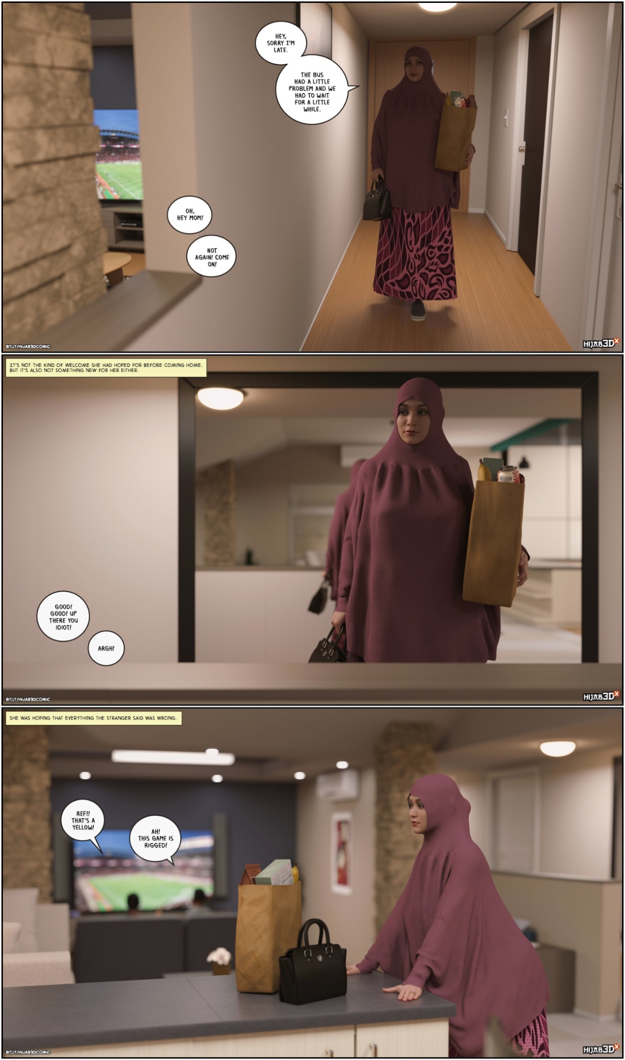 10 AM By Hijab 3DX Part 5 Porn Comics english 04