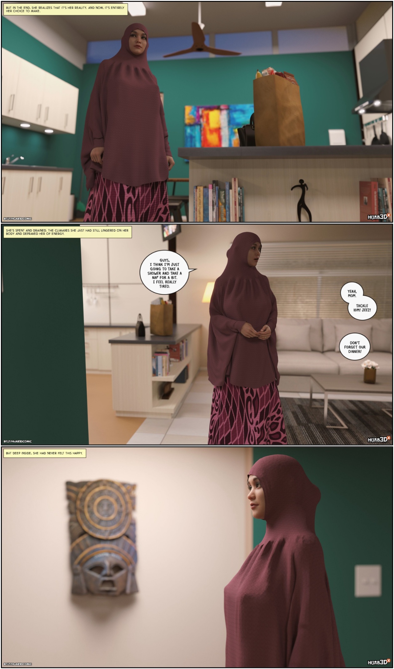 10 AM By Hijab 3DX Part 5 Porn Comics english 05