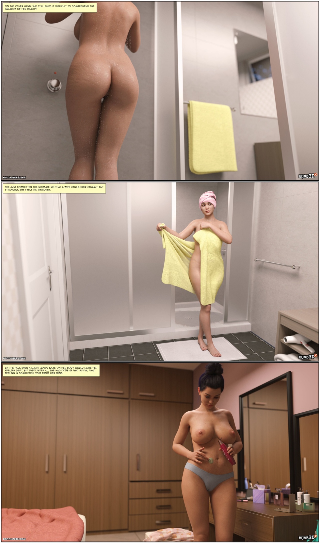 10 AM By Hijab 3DX Part 5 Porn Comics english 06