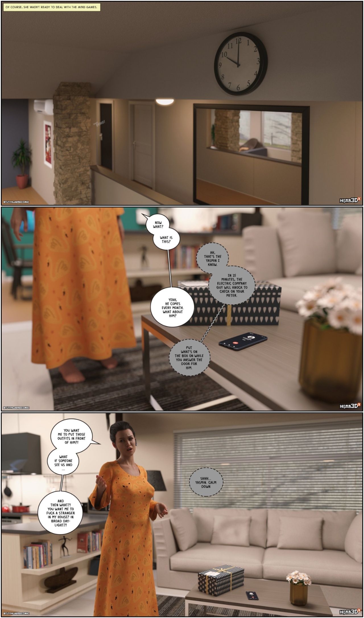 10 AM By Hijab 3DX Part 5 Porn Comics english 12