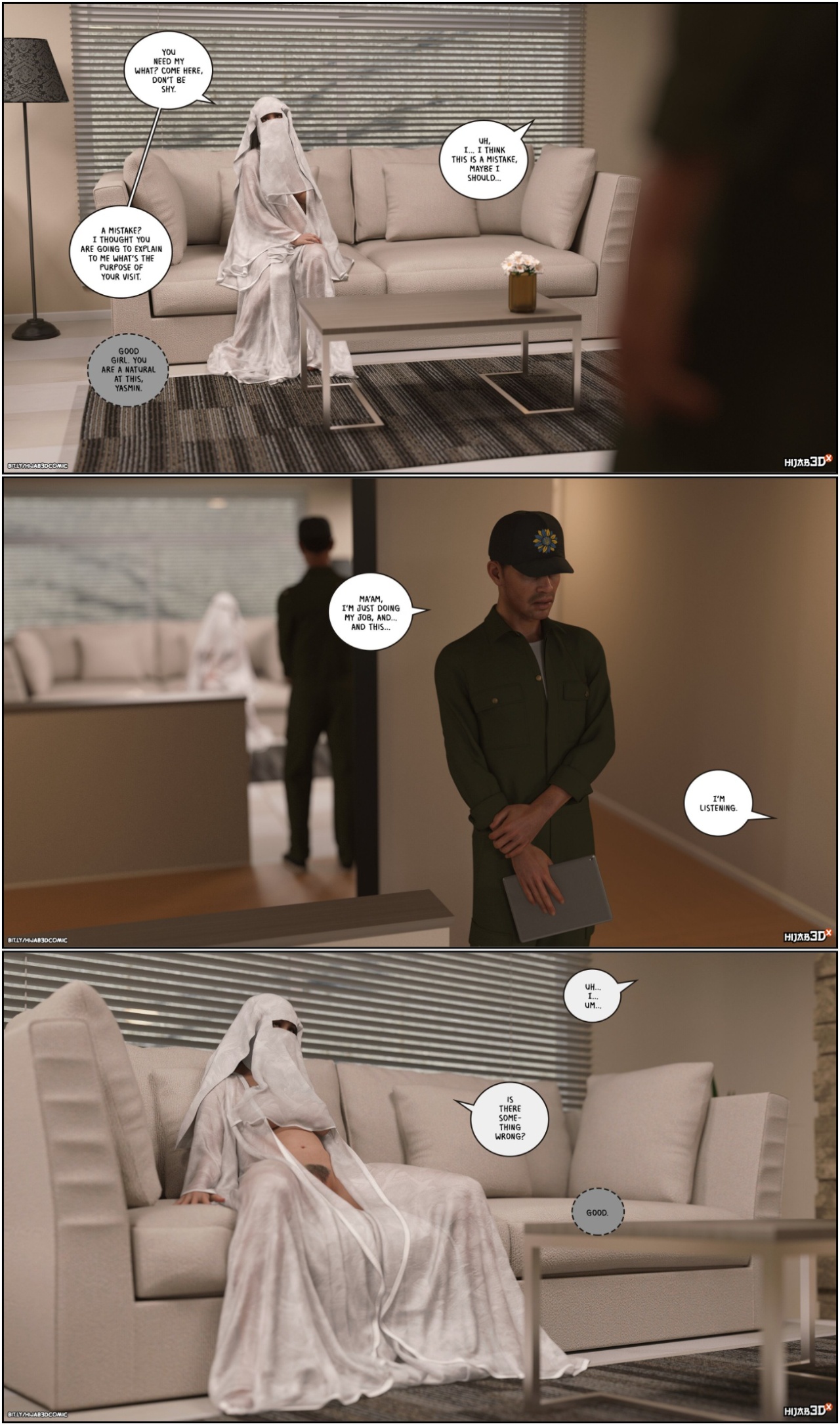 10 AM By Hijab 3DX Part 5 Porn Comics english 17