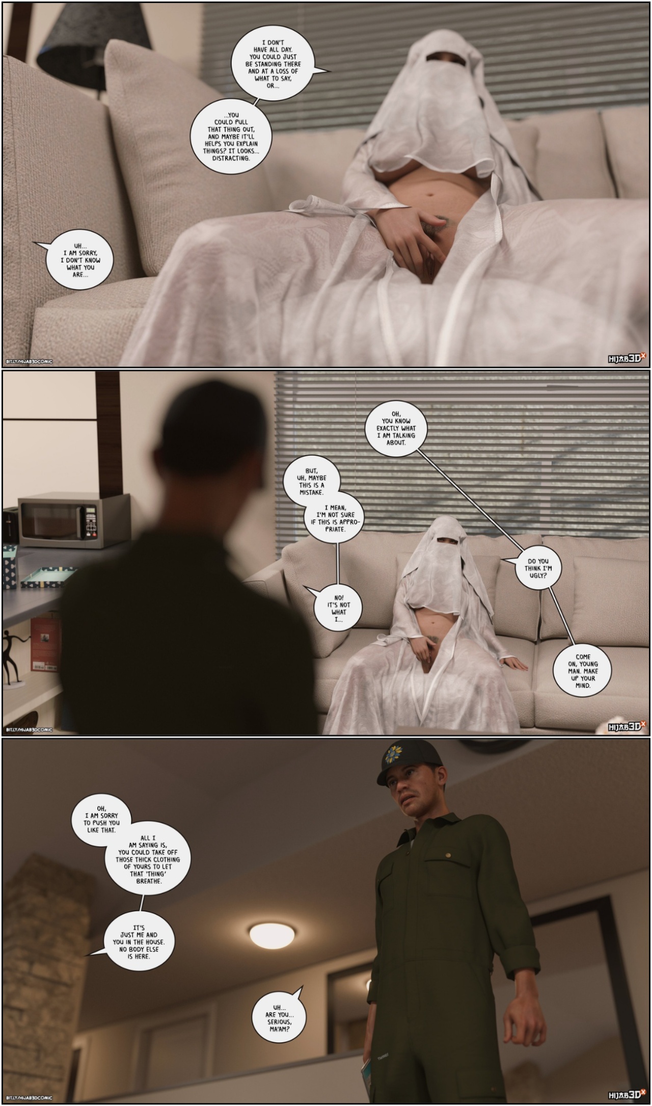 10 AM By Hijab 3DX Part 5 Porn Comics english 18