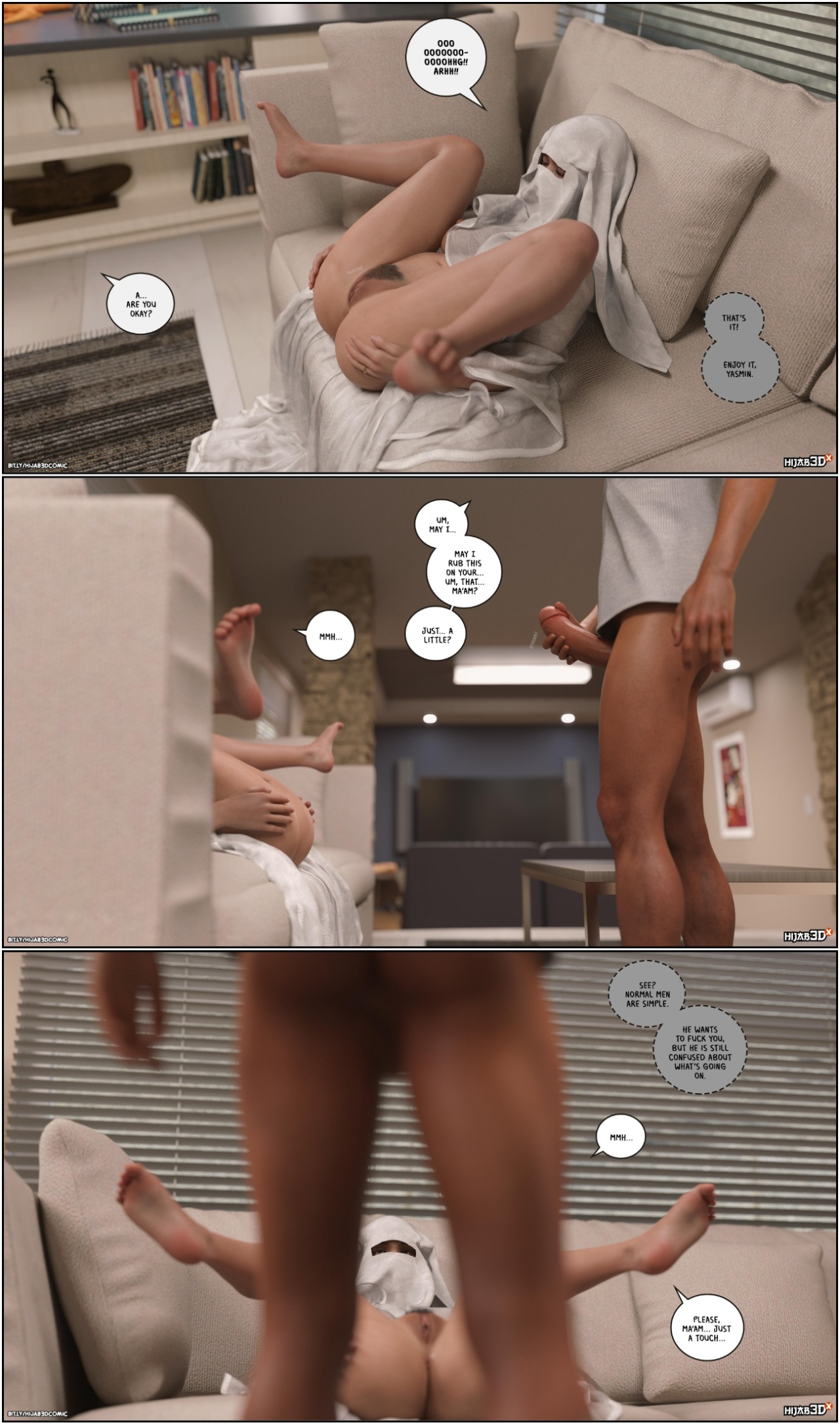 10 AM By Hijab 3DX Part 5 Porn Comics english 22