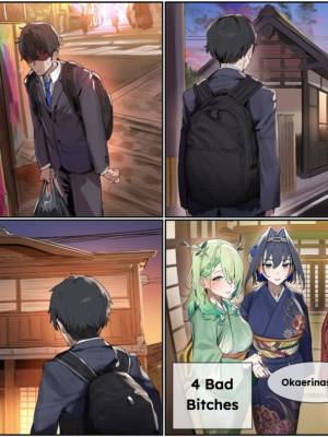 4 BAD BITCHES Porn Comics english 02