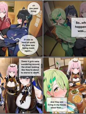 4 BAD BITCHES Porn Comics english 03