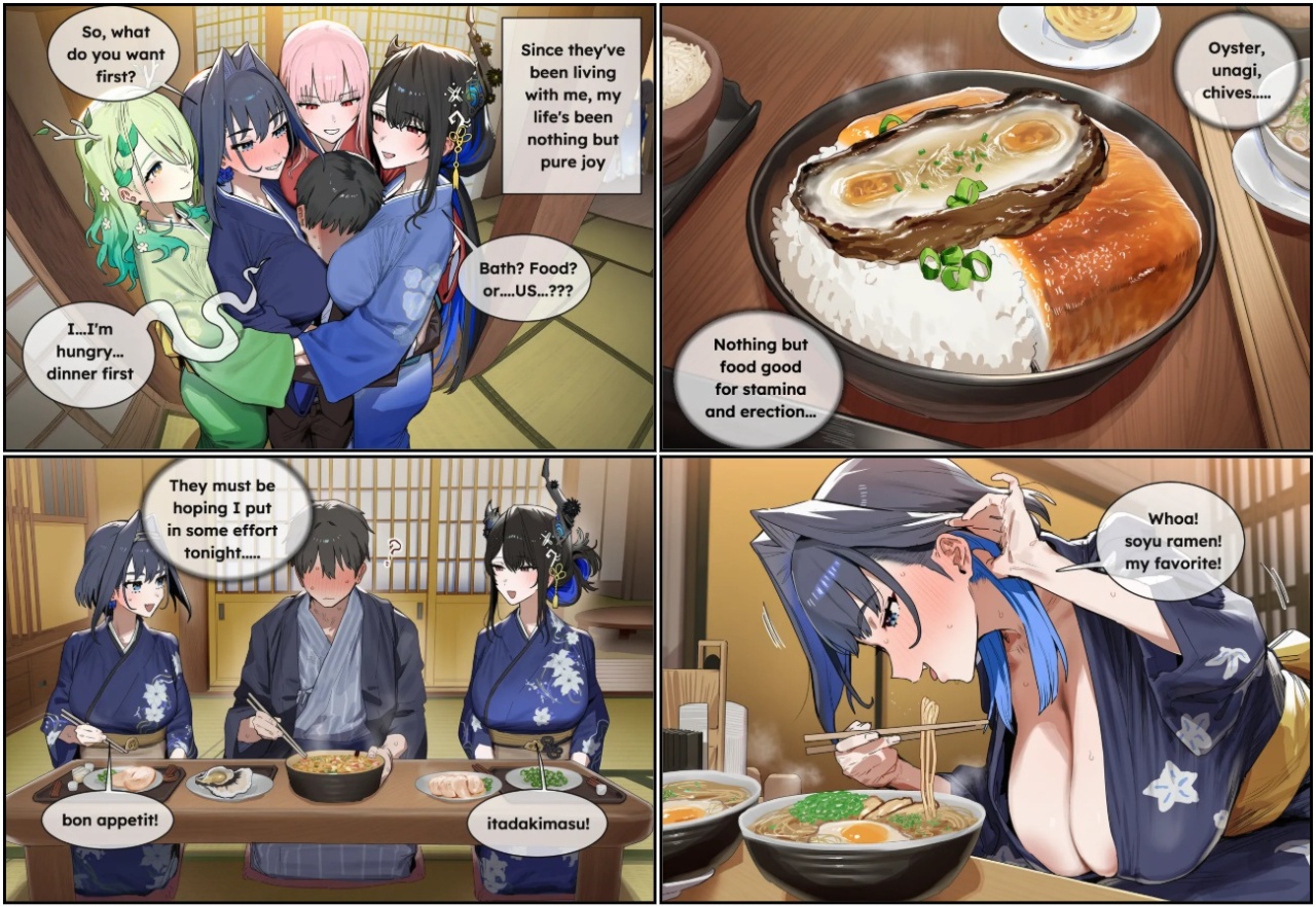 4 BAD BITCHES Porn Comics english 05