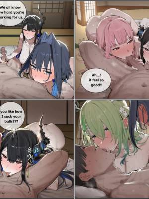 4 BAD BITCHES Porn Comics english 09