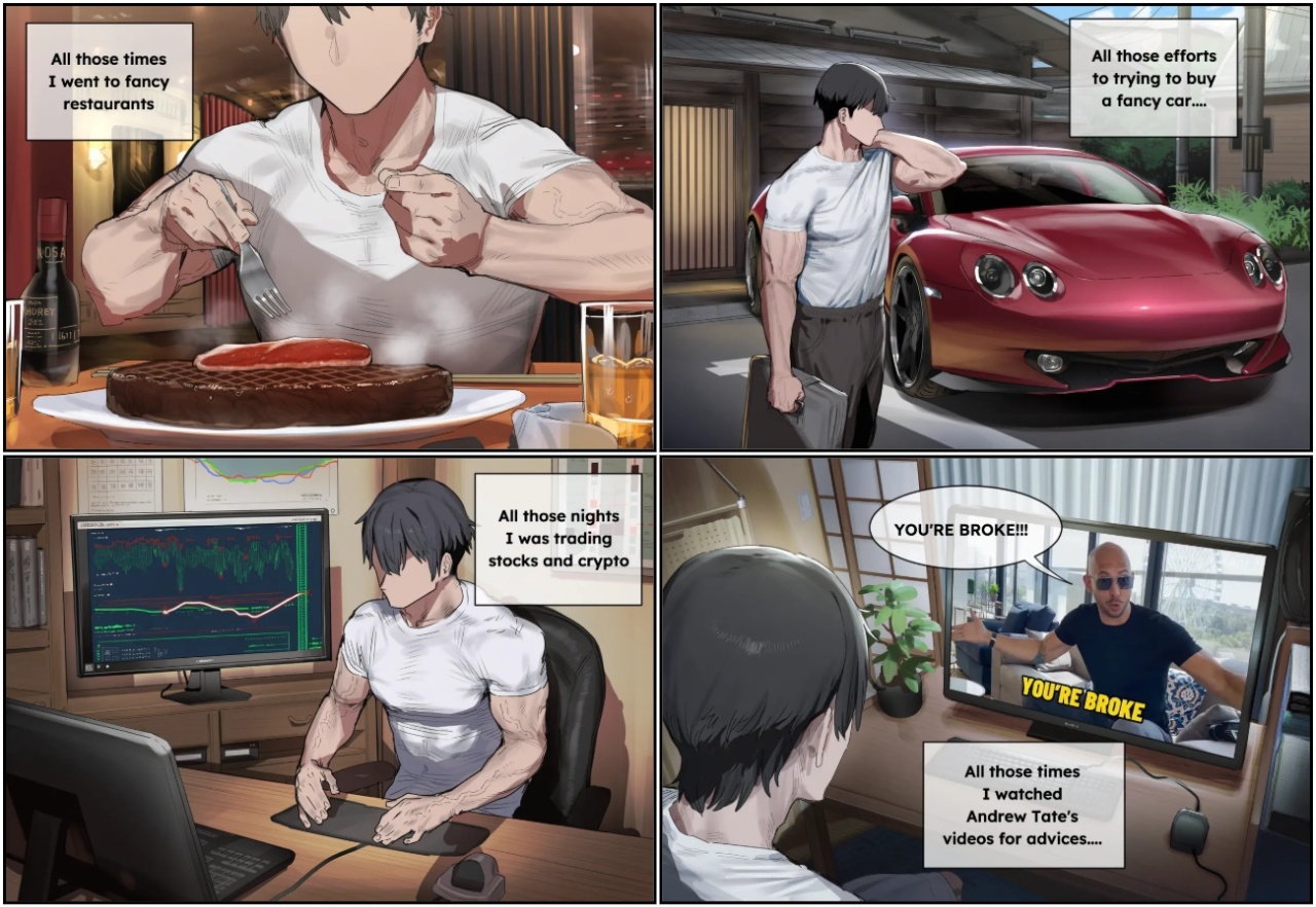 4 BAD BITCHES Porn Comics english 11