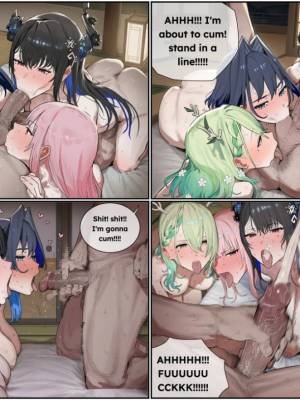 4 BAD BITCHES Porn Comics english 13