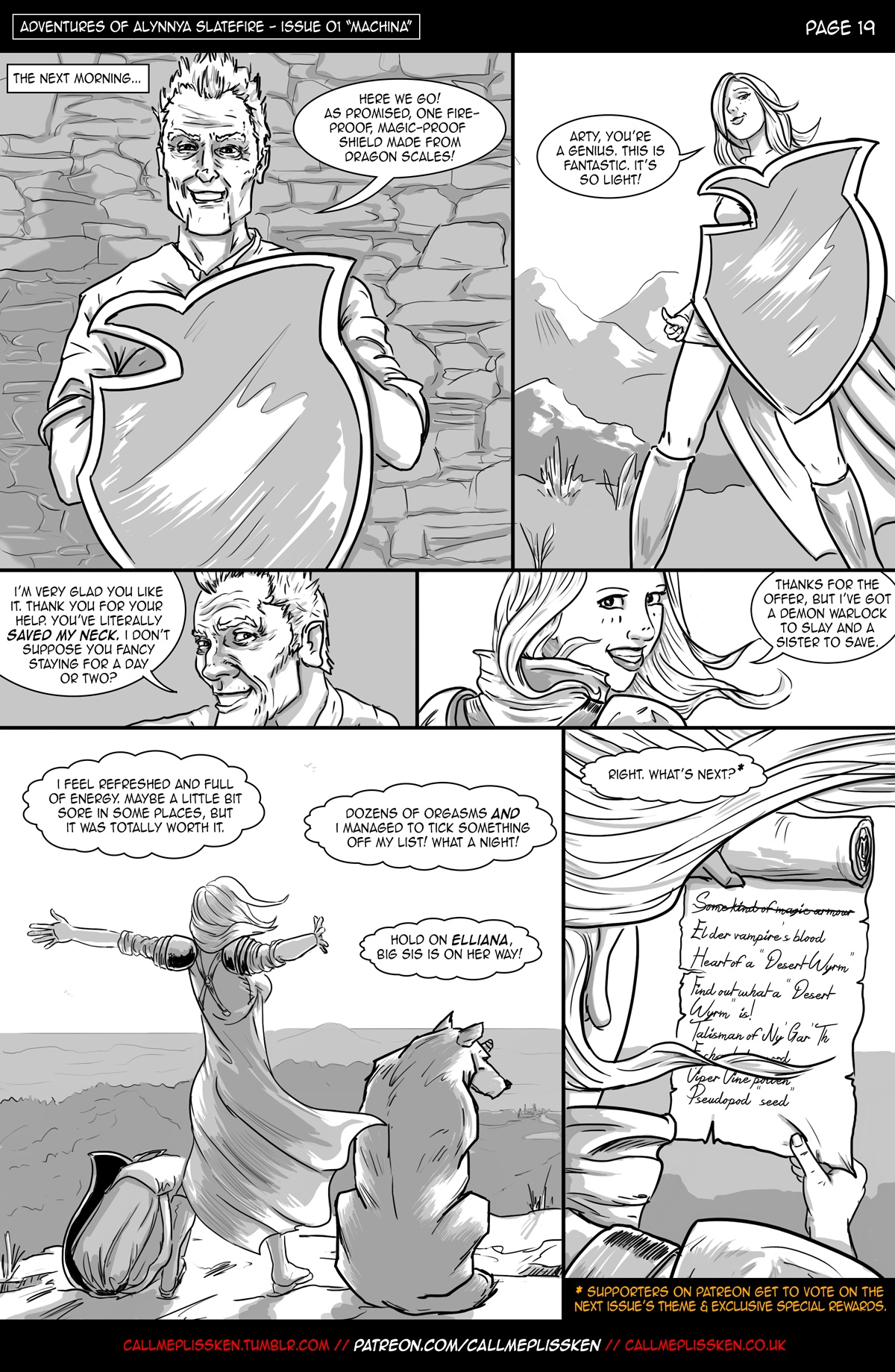 Adventures Of Alynnya Slatefire Porn Comics english 20