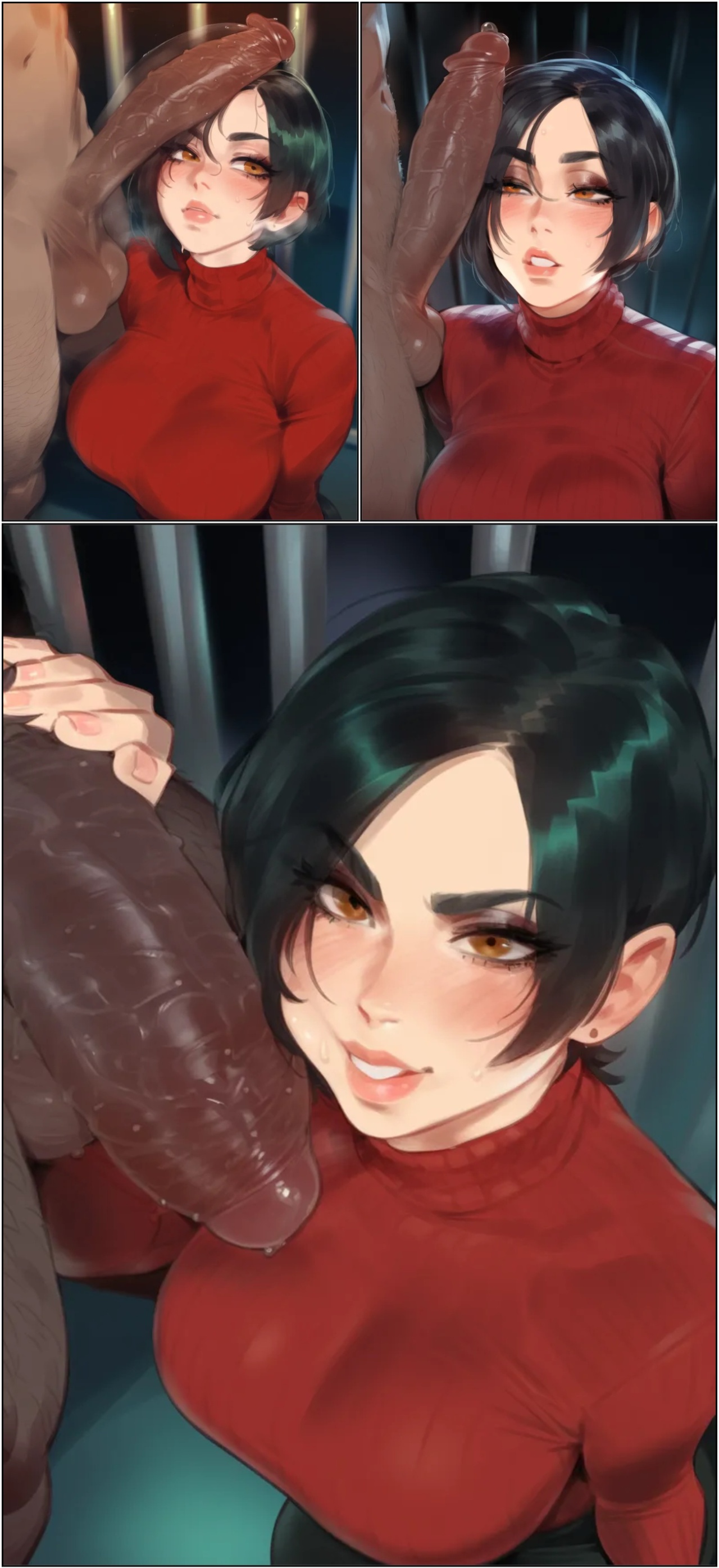  AI Generated: Ada Wong Porn Comics english 03