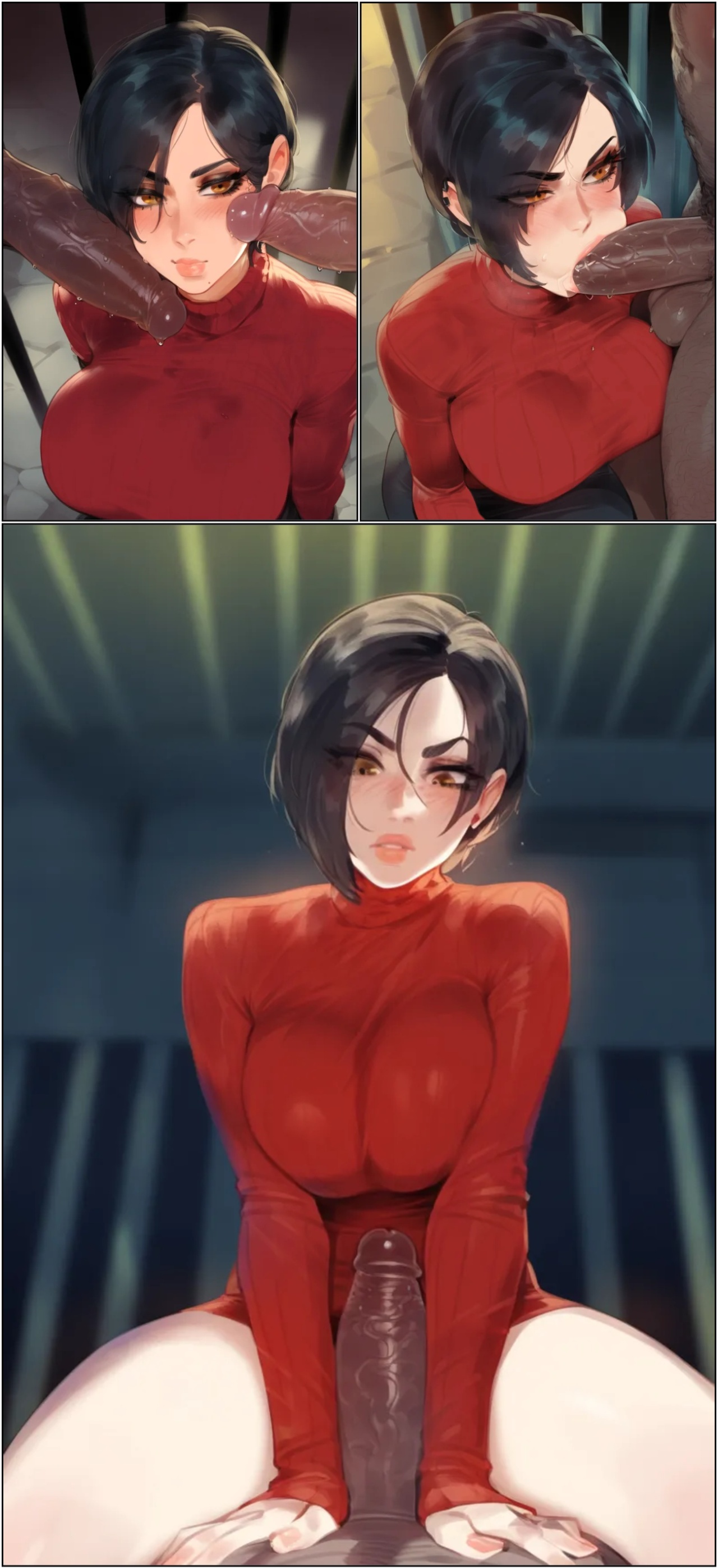  AI Generated: Ada Wong Porn Comics english 06