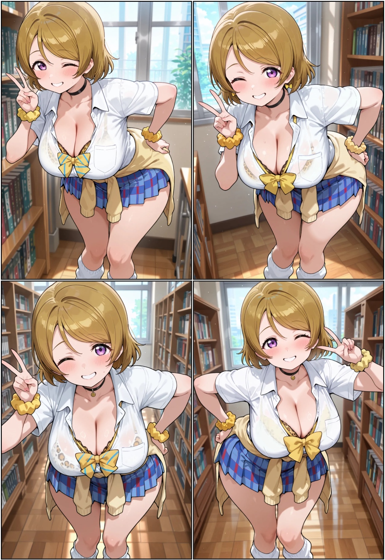 AI Generated: Hanayo Koizumi  Porn Comics english 02