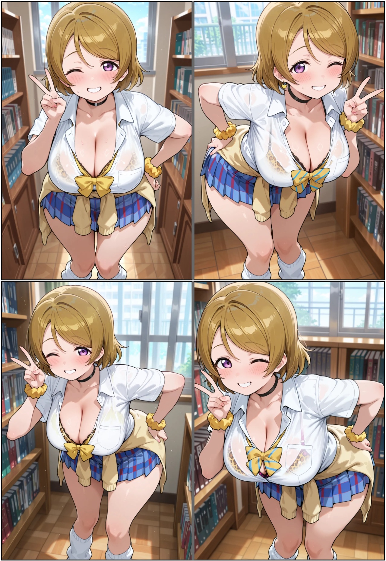 AI Generated: Hanayo Koizumi  Porn Comics english 03