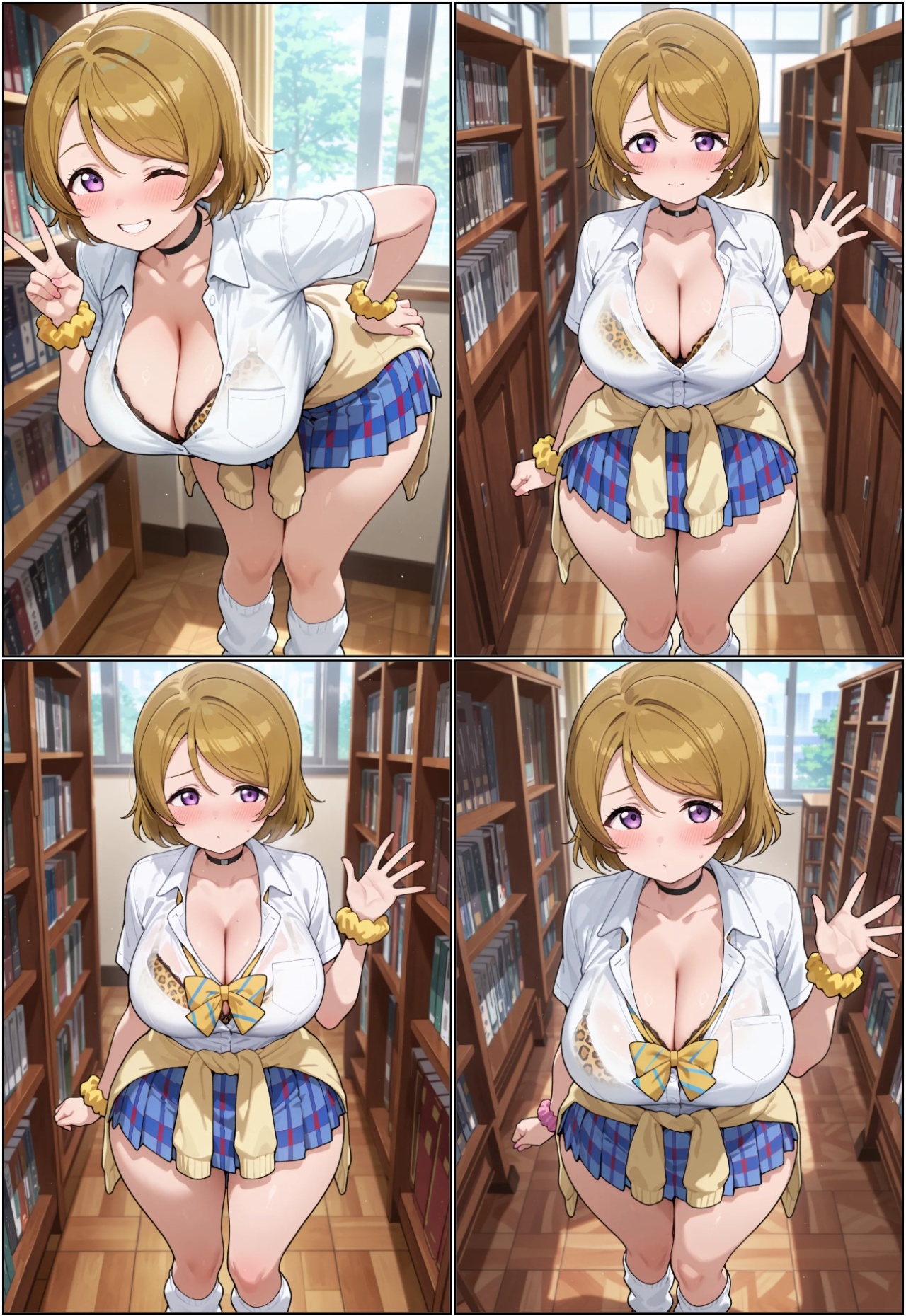 AI Generated: Hanayo Koizumi  Porn Comics english 04