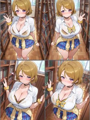 AI Generated: Hanayo Koizumi  Porn Comics english 05