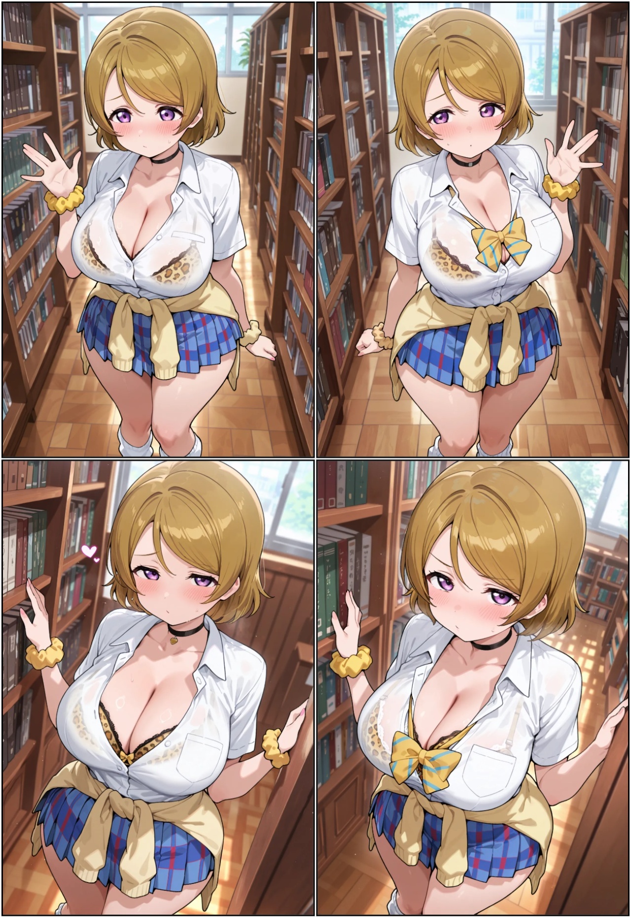 AI Generated: Hanayo Koizumi  Porn Comics english 05