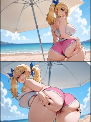 AI Generated: Lucy Heartfilia By DreamcoreArt Porn Comics english 03