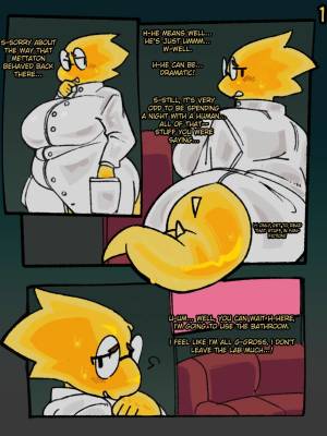 Alphys' First Impression Porn Comics english 02
