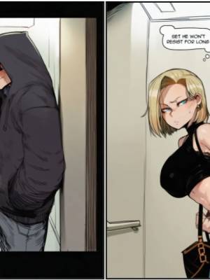 Android 18 x Anon Porn Comics english 04