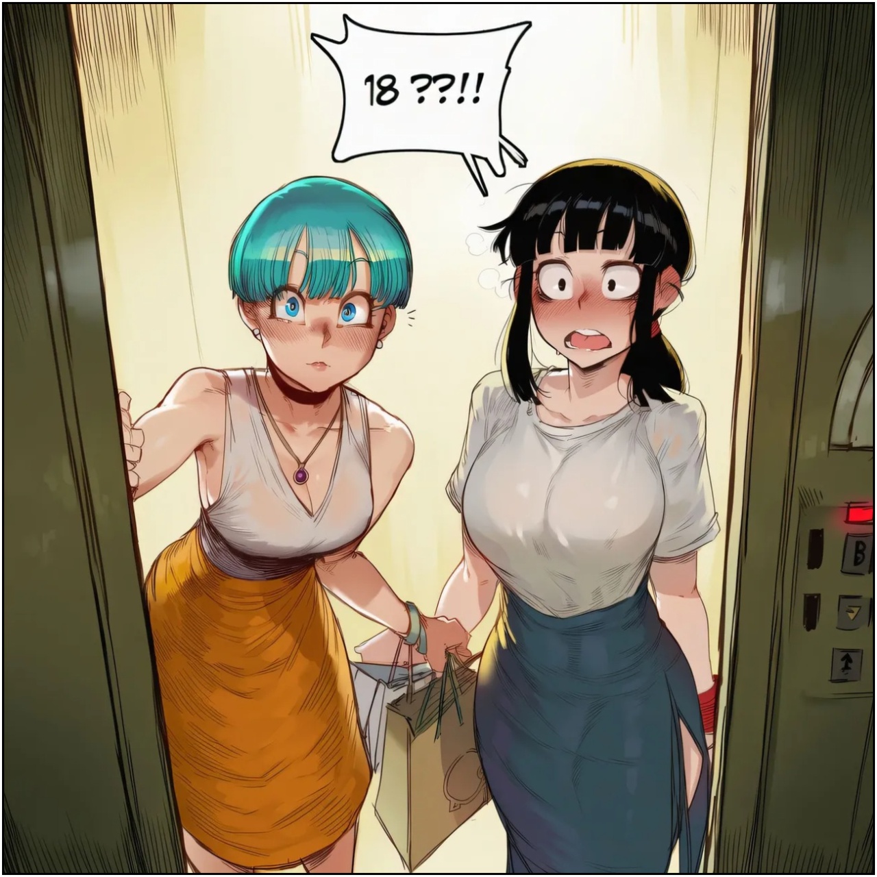 Android 18 x Anon Porn Comics english 13