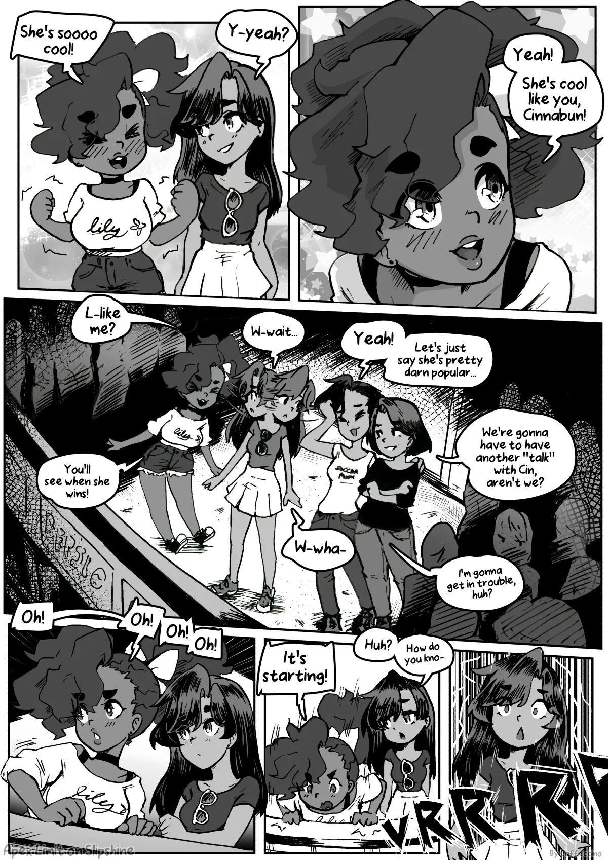 Apex Limit Part 3: Cinnamon's Resolve! A Memory Of Teenage Heart? Porn Comics english 07