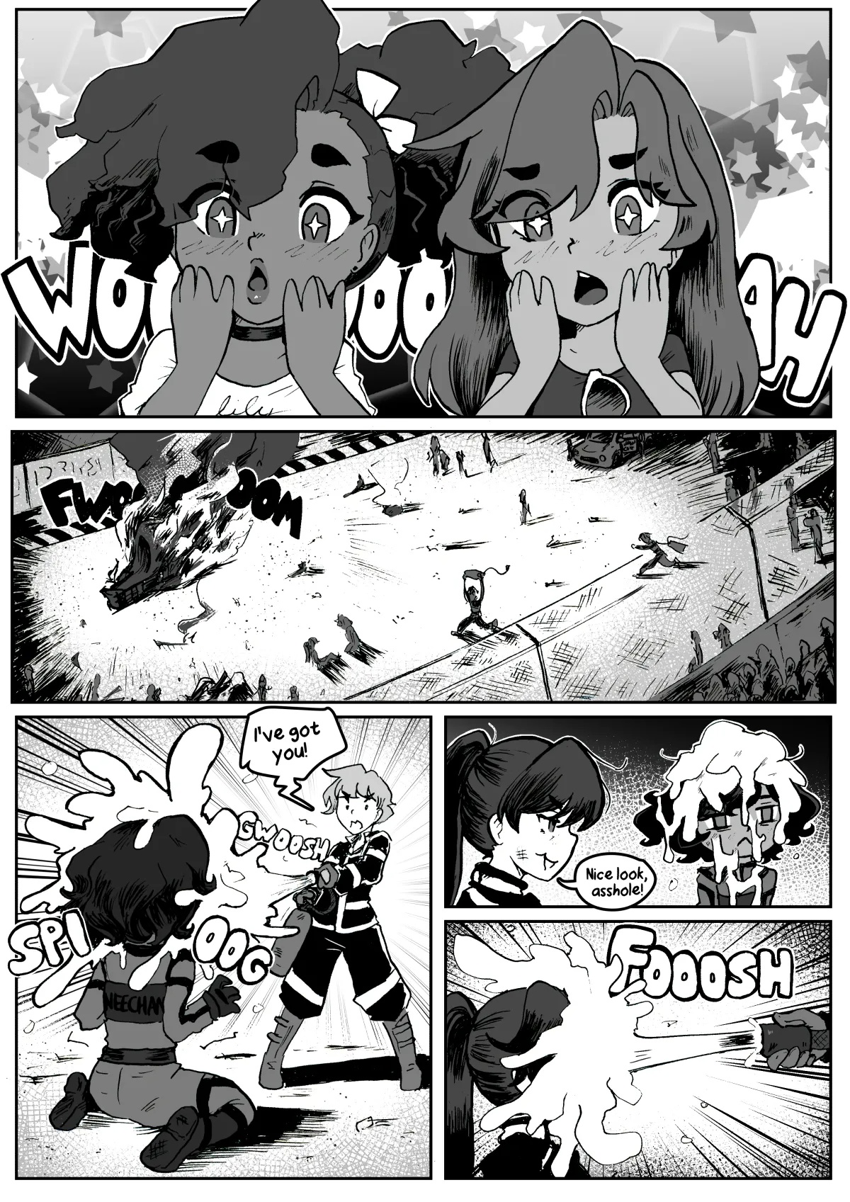 Apex Limit Part 3: Cinnamon's Resolve! A Memory Of Teenage Heart? Porn Comics english 32