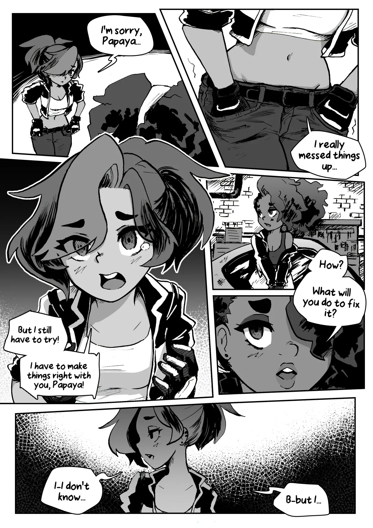 Apex Limit Part 3: Cinnamon's Resolve! A Memory Of Teenage Heart? Porn Comics english 48