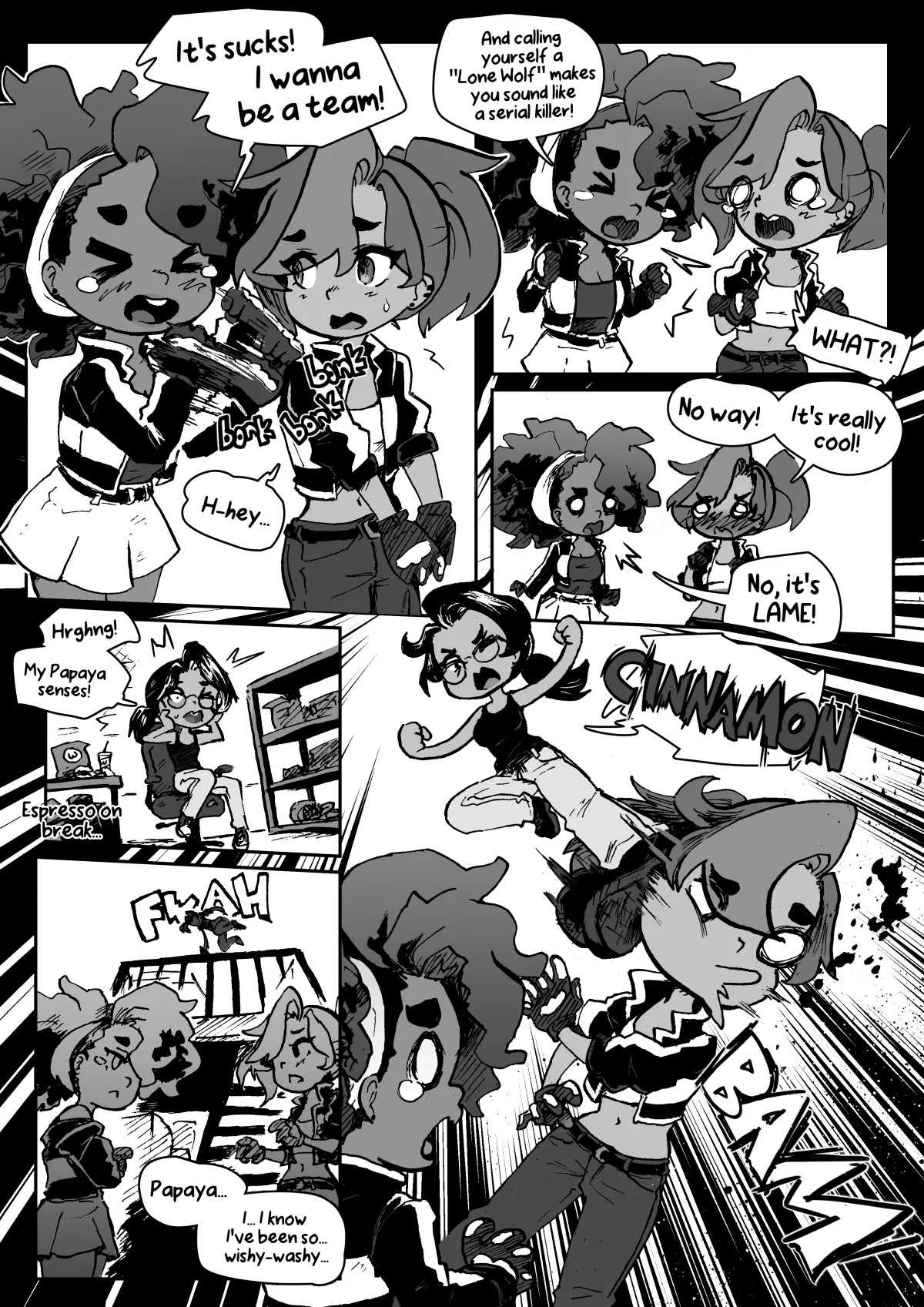 Apex Limit Part 3: Cinnamon's Resolve! A Memory Of Teenage Heart? Porn Comics english 53