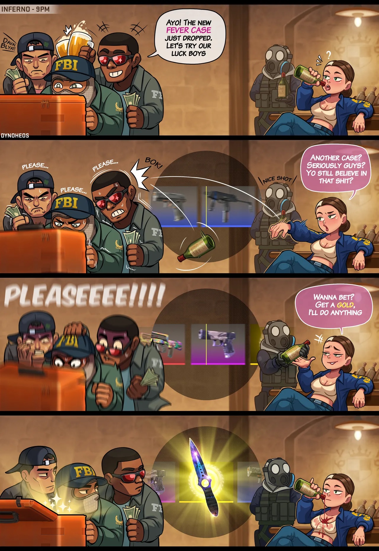 Ava Case Betting Porn Comics english 03