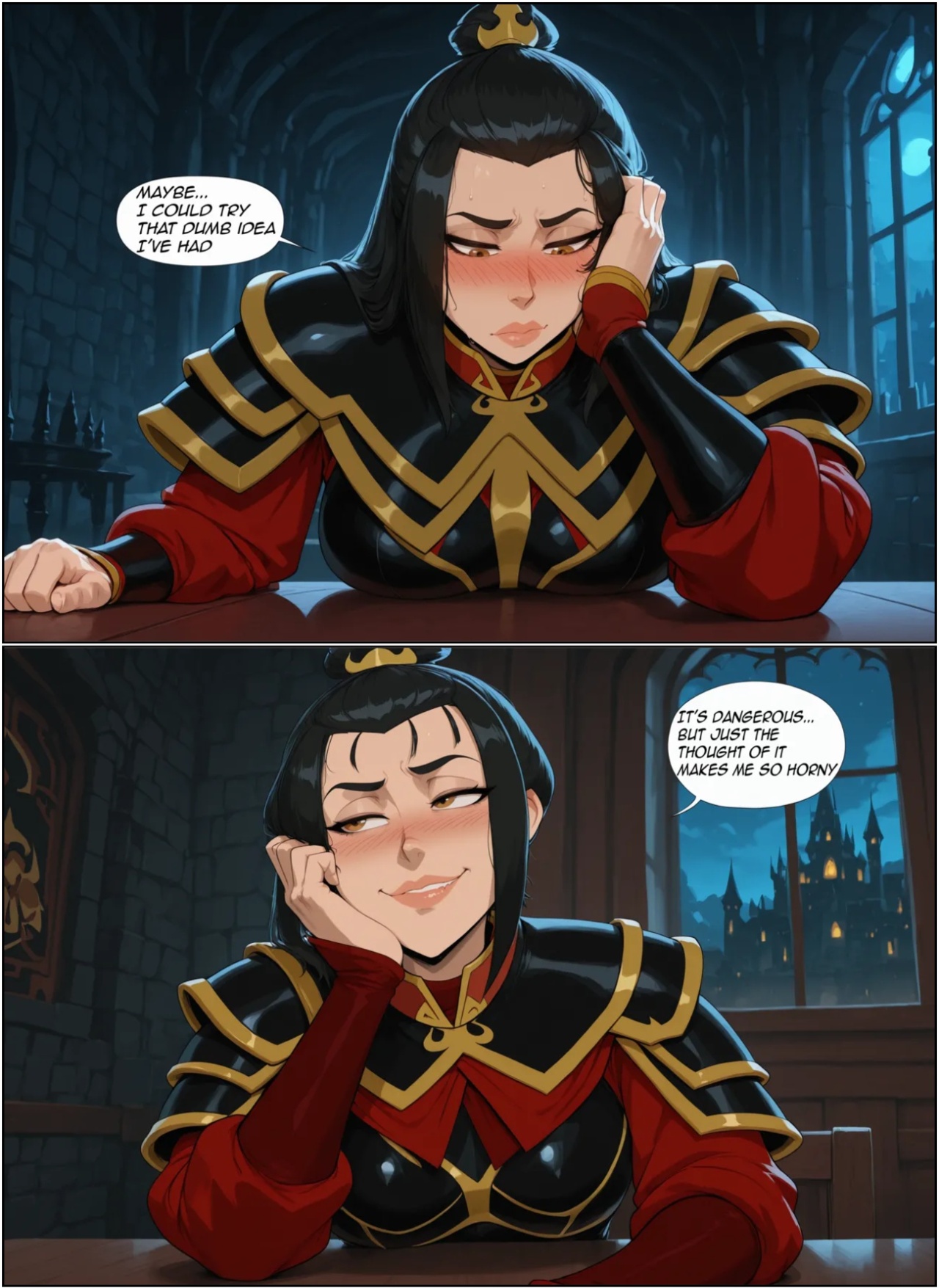 Azula x BBC Part 2 Porn Comics english 02