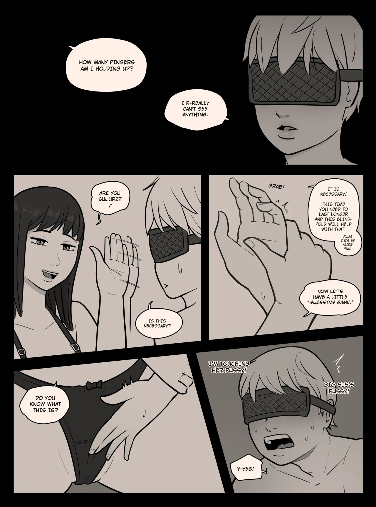 Blindfold+Cherryboy Porn Comics english 15