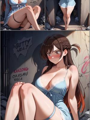 Chizuru Mizuhara In Street Porn Comics english 03