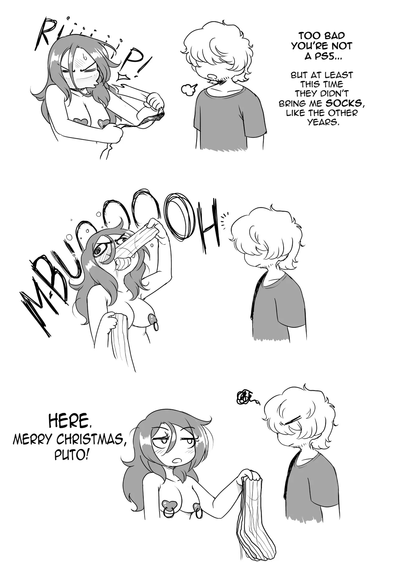 Christmas Milk From Santa Porn Comics english 17