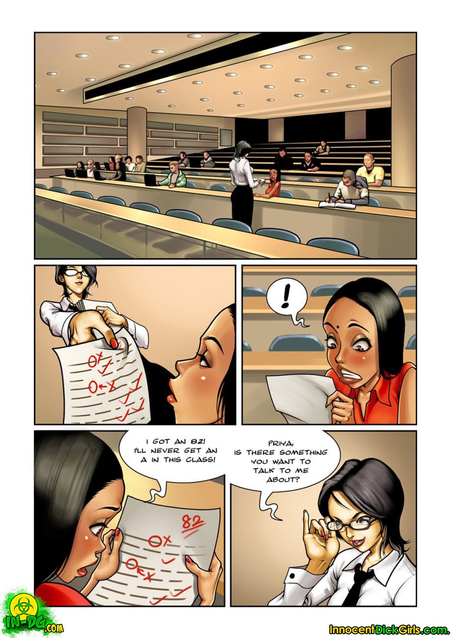 College 4.0: Priya Porn Comics english 02