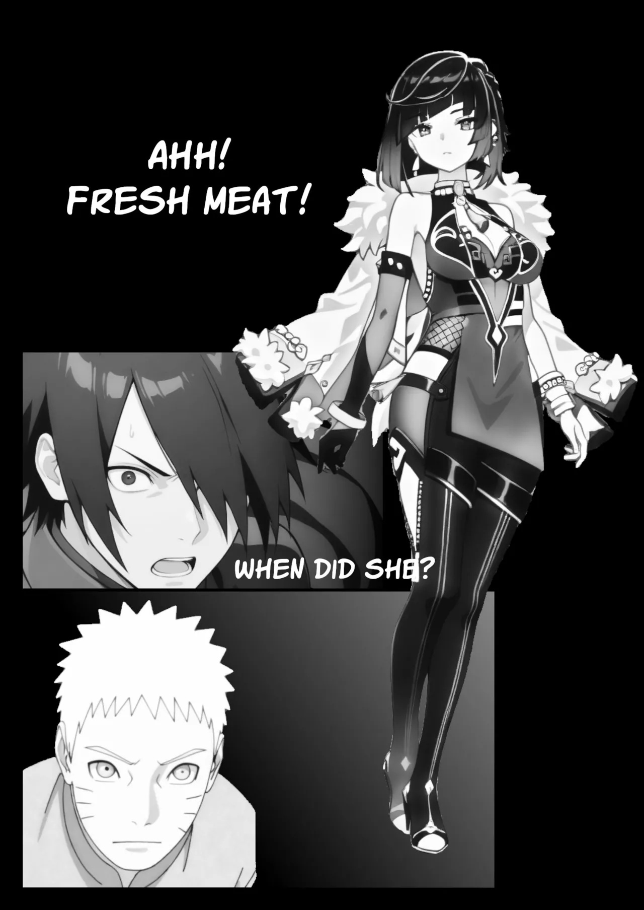 CONVERGED HORNY REALMS: Does This Count As a Foursome? Porn Comics english 10