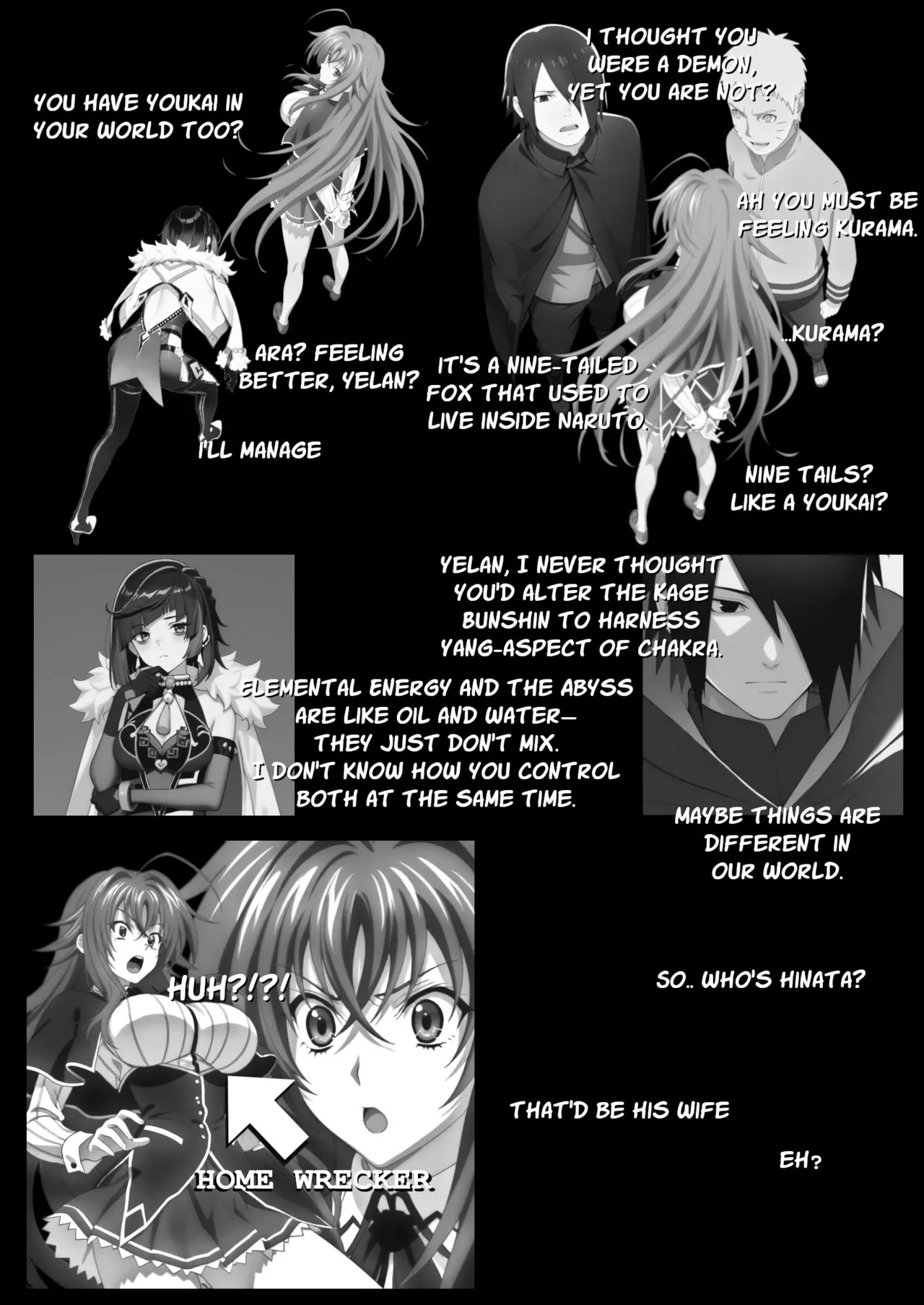 CONVERGED HORNY REALMS: Does This Count As a Foursome? Porn Comics english 42