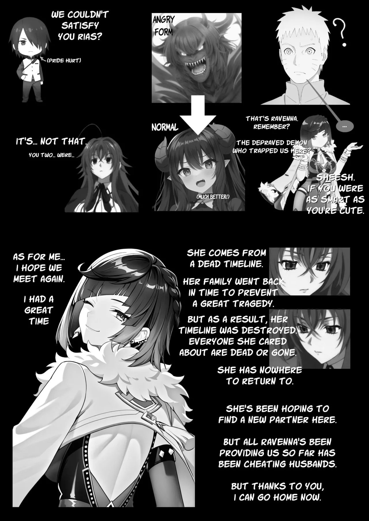 CONVERGED HORNY REALMS: Does This Count As a Foursome? Porn Comics english 44