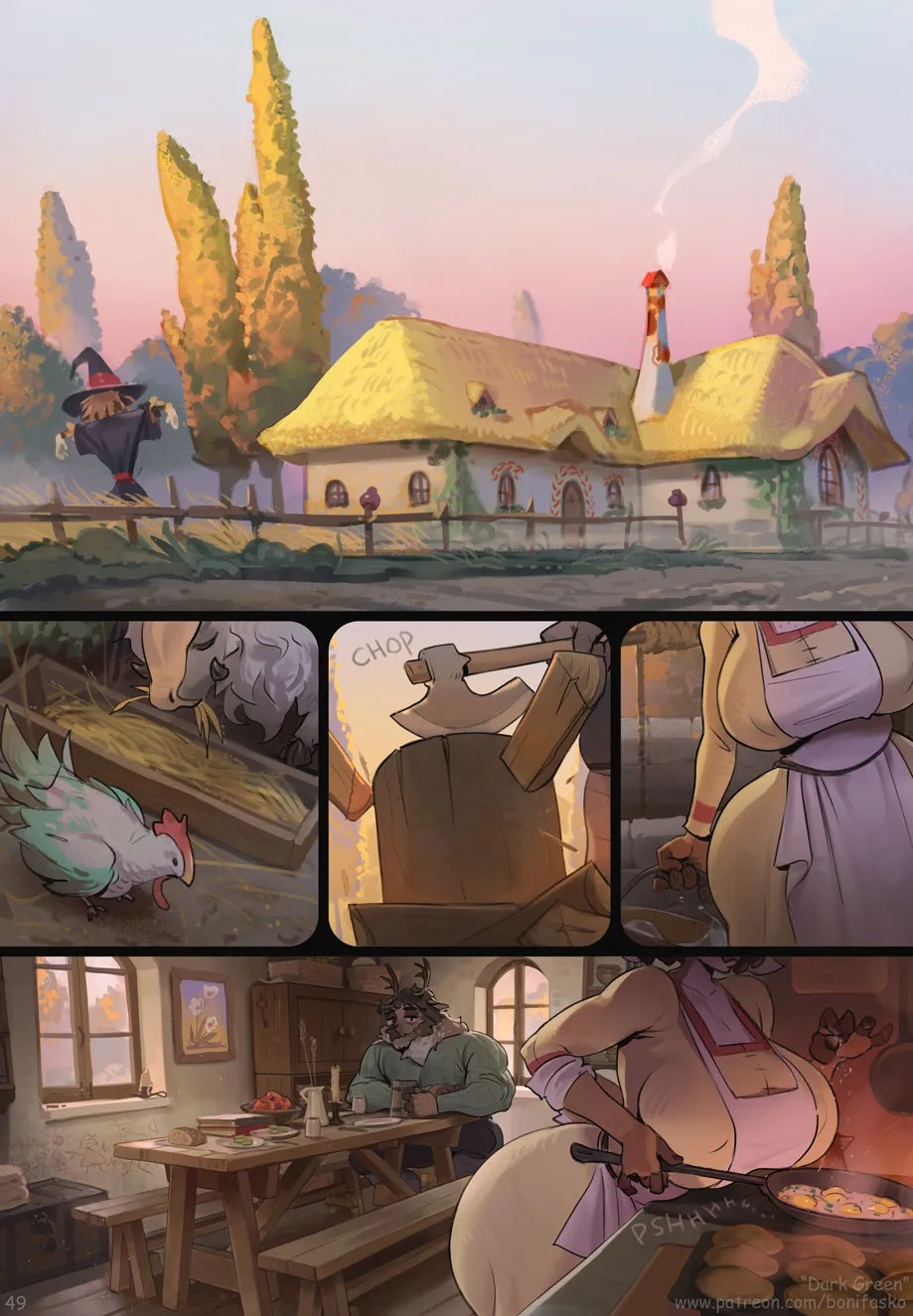 Dark Green Porn Comics english 50