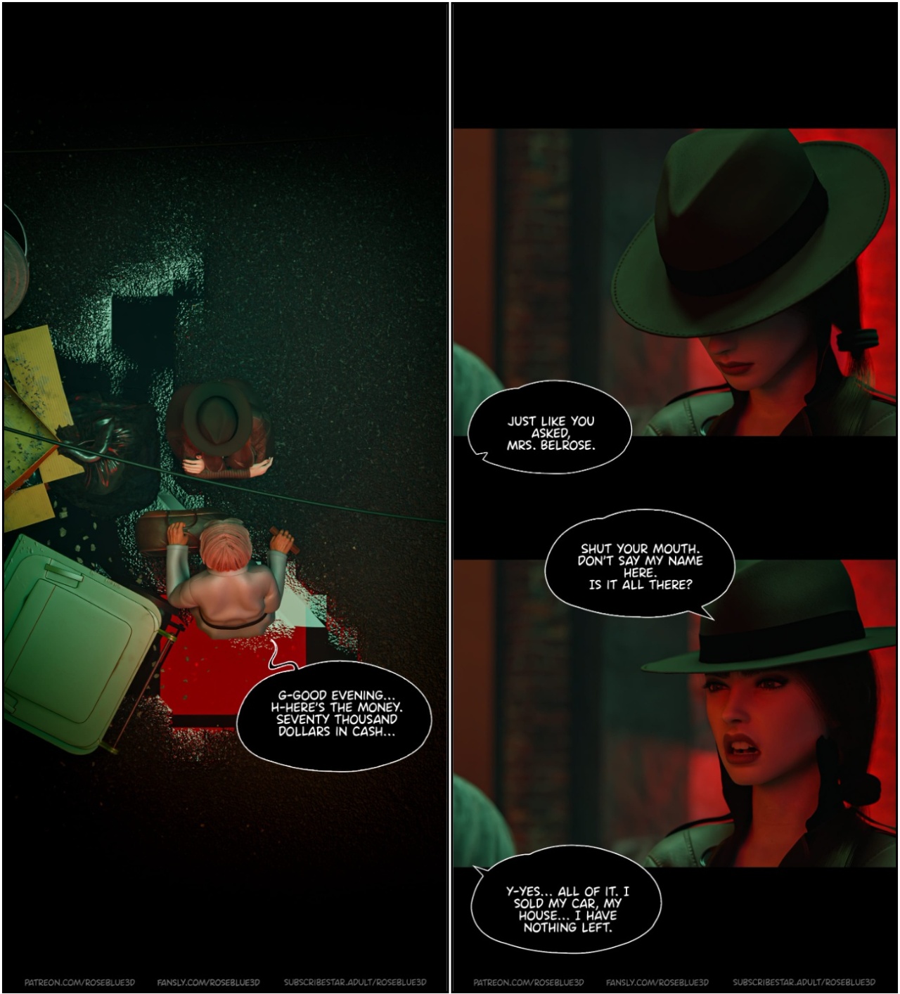 Dismissed By Rose Blue 3D Part 5 Porn Comics english 04