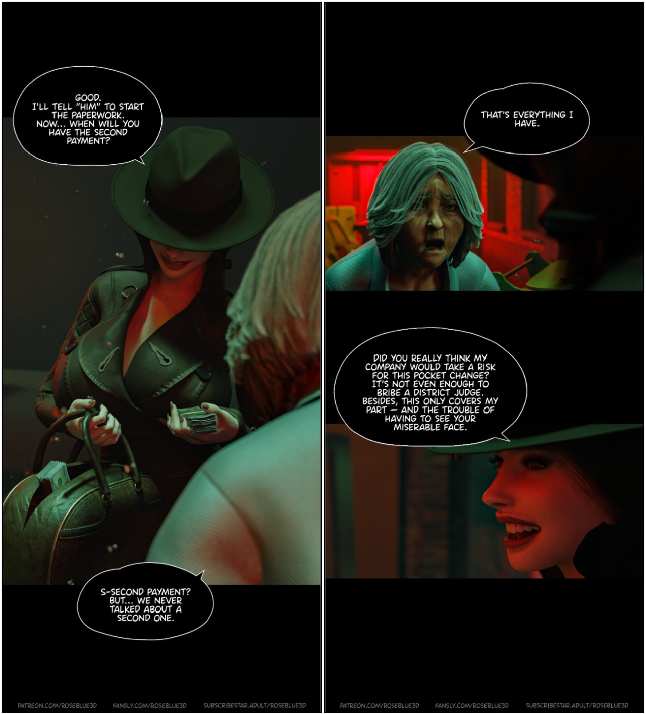 Dismissed By Rose Blue 3D Part 5 Porn Comics english 05